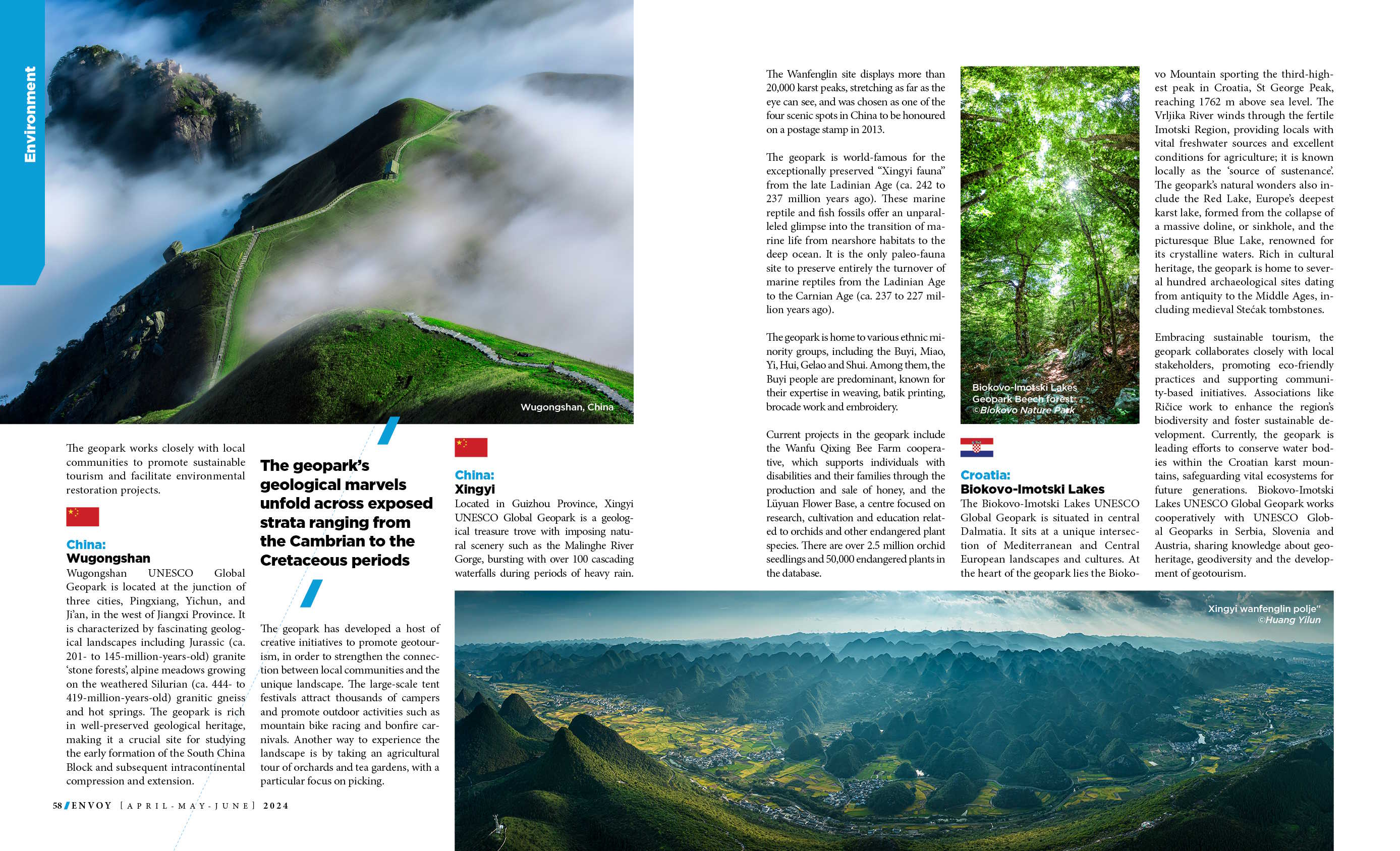 Envoy Magazine Interior Page