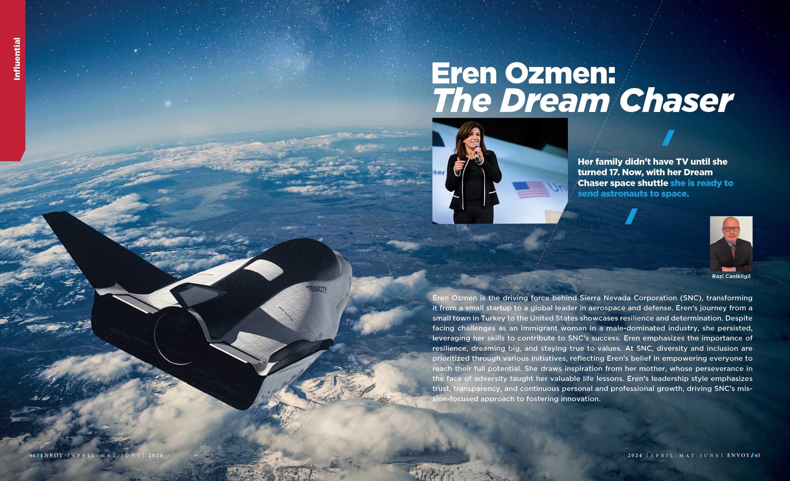 Envoy Magazine Interior Page